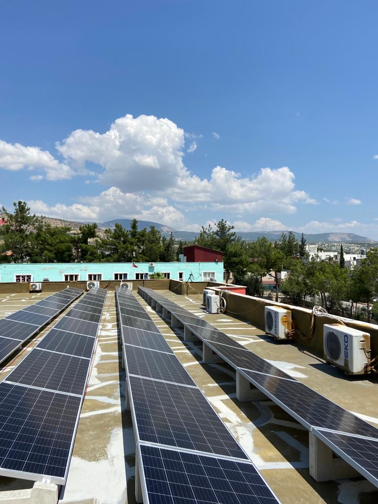 Mersin il Milli Eğitim Müdürlüğü Mut Karacaoğlan İlkokulu 10 Kw Ongrid (Öztüketim) Ges Yapım İşi