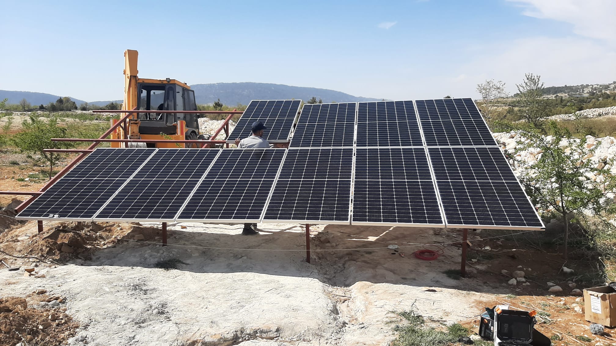 Mersin Gülnar Yarmasu 5.5 Hp Tarımsal Sulama Sistemi